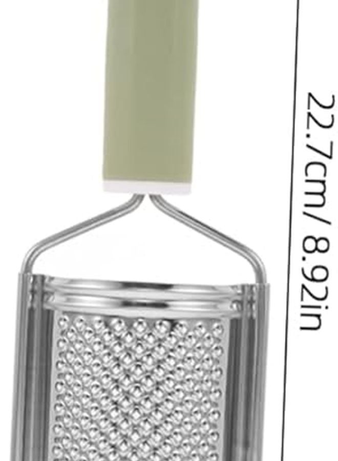 Stainless Steel Garlic Grater Handheld Vegetable Zester with PP Handle Easy Cleaning - Image 2